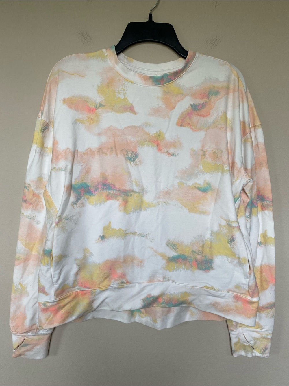 All In Motion Watercolor Print Activewear Top